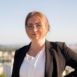 Portrait Lucia-Isabell Schoisswohl, Vorsitzender-Stv. JW Uni-Linz