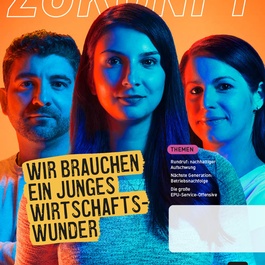 Cover des Magazins Junge Wirtschaft, 2. Ausgabe 2024