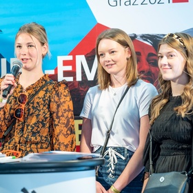 Fotos/Impressionen der Langen Nacht der Jungen Wirtschaft 2021.