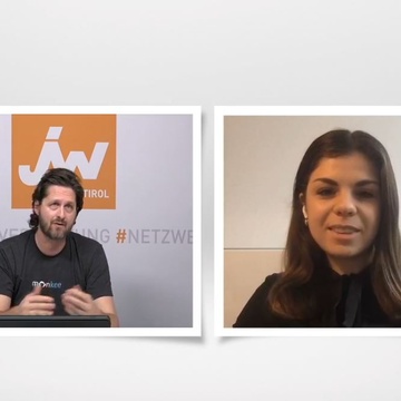 © WKT Martin Granig und Laura Egg im Talk