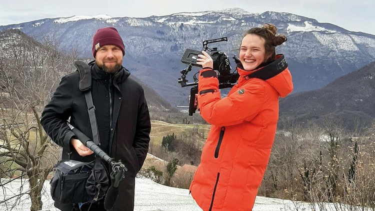 Marko Kuuma und Katrin Weissler